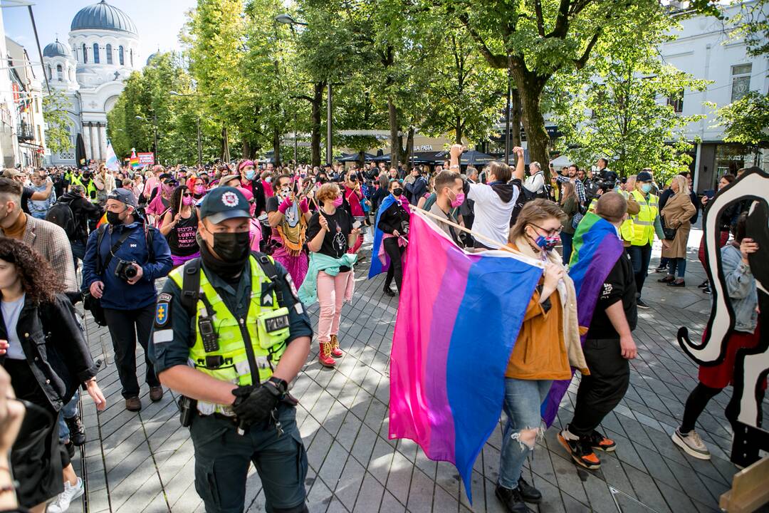 Tūkstantinė „Kaunas Pride“ eisena