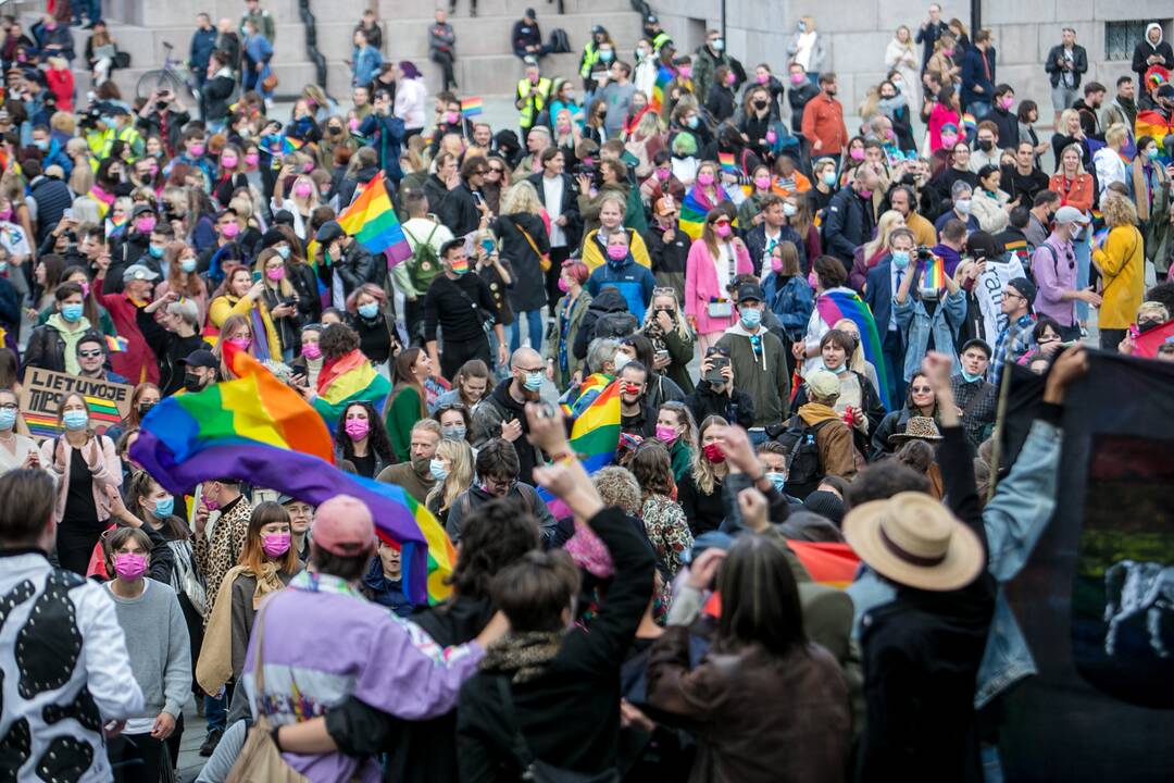 Tūkstantinė „Kaunas Pride“ eisena