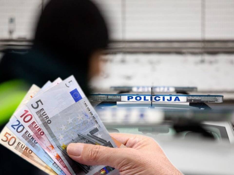 Kelmėje vairuotojas bandė papirkti pareigūną: siūlė 200 eurų