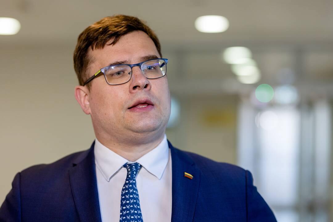 Laurynas Kasčiūnas (kairėje), Valdemaras Rupšys, Arvydas Anušauskas