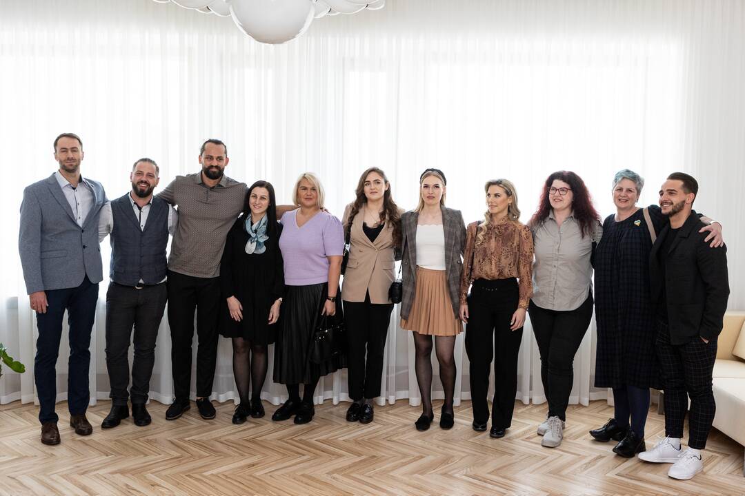 Susitikimas su į Ukrainą vykstančiais medikais