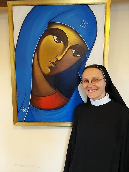 Palaima: sesuo Justina linki advento laiko, pripildyto vidinės ramybės, džiaugsmo ir dėkojimo.