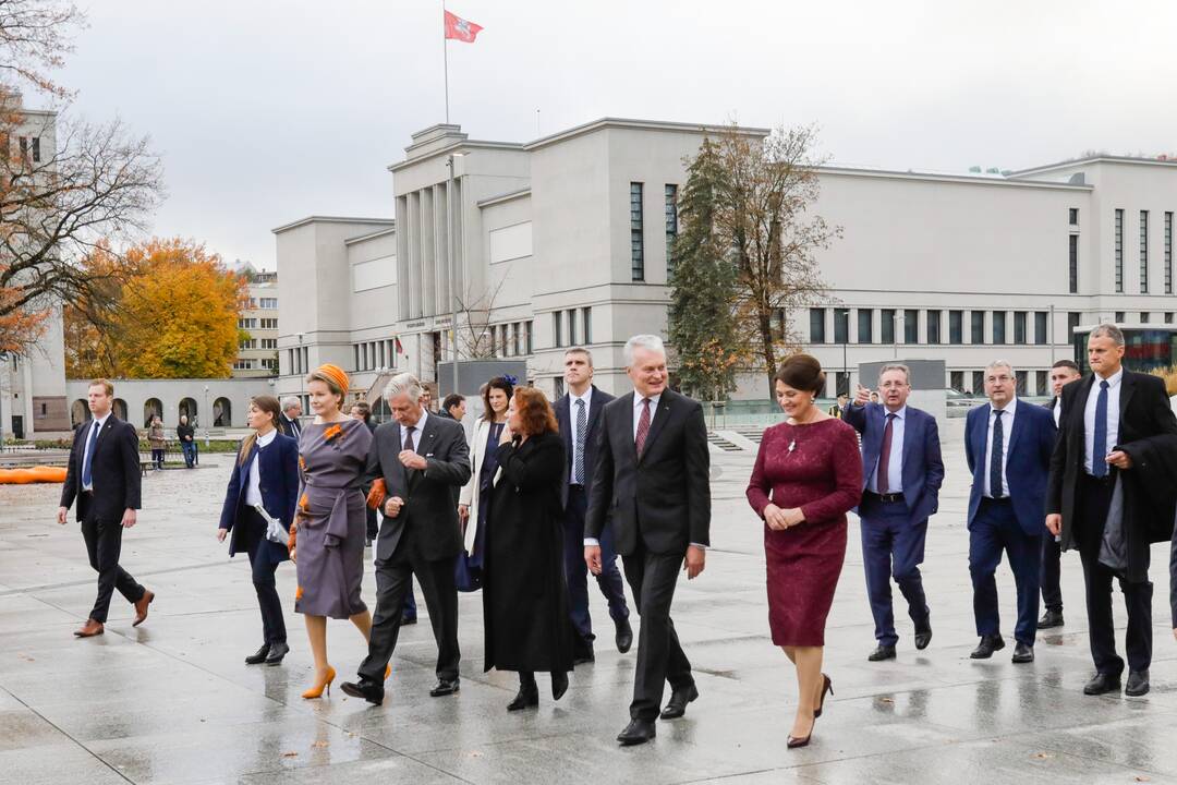 Belgijos karališkosios poros viešnagė Kaune