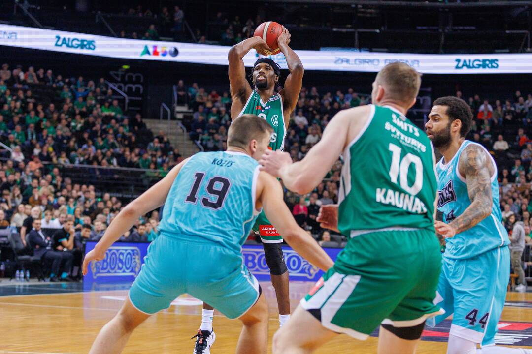 Karaliaus Mindaugo taurės rungtynės: Kauno „Žalgiris“ ir Alytaus „Wolves“ (91:72)