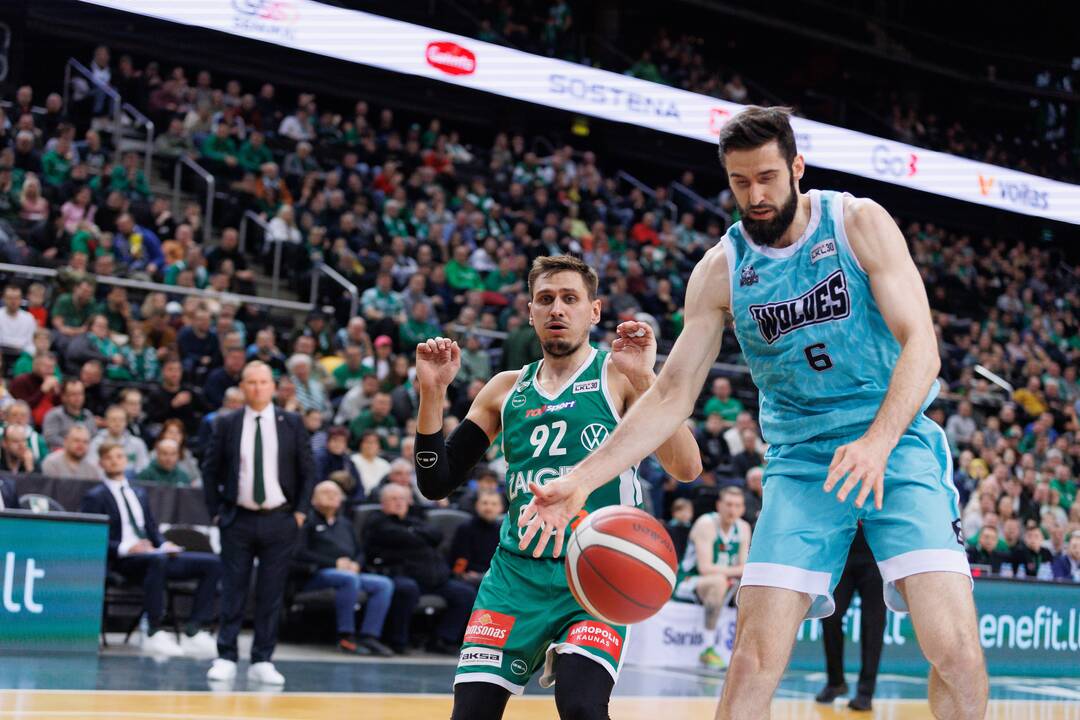 Karaliaus Mindaugo taurės rungtynės: Kauno „Žalgiris“ ir Alytaus „Wolves“ (91:72)