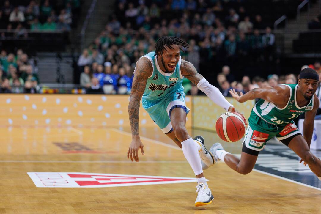 Karaliaus Mindaugo taurės rungtynės: Kauno „Žalgiris“ ir Alytaus „Wolves“ (91:72)