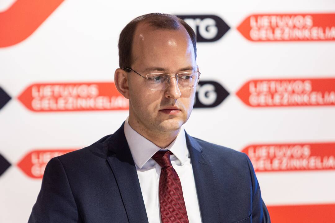 Susisiekimo ministerijos ir „Lietuvos geležinkelių“ spaudos konferencija