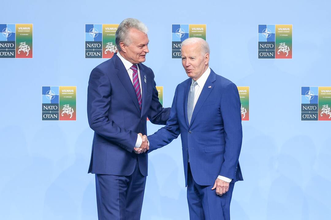 NATO lyderių pasitikimo ceremonija