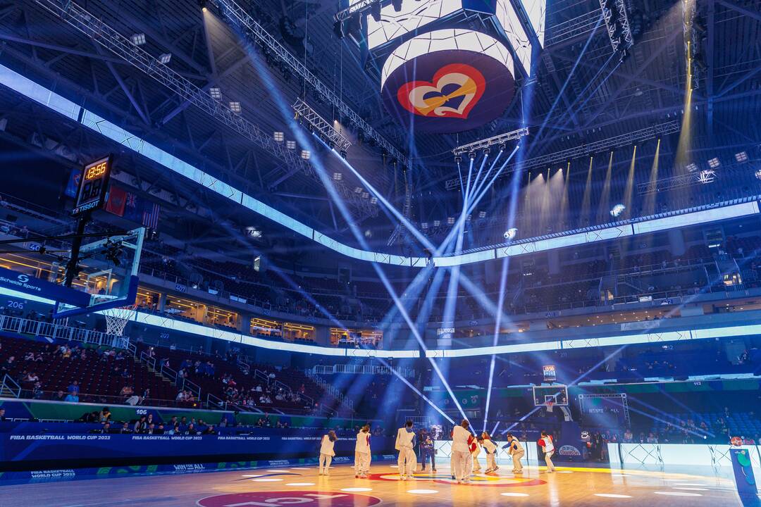 Pasaulio krepšinio čempionato Filipinuose grupės rungtynės: Lietuva – Graikija