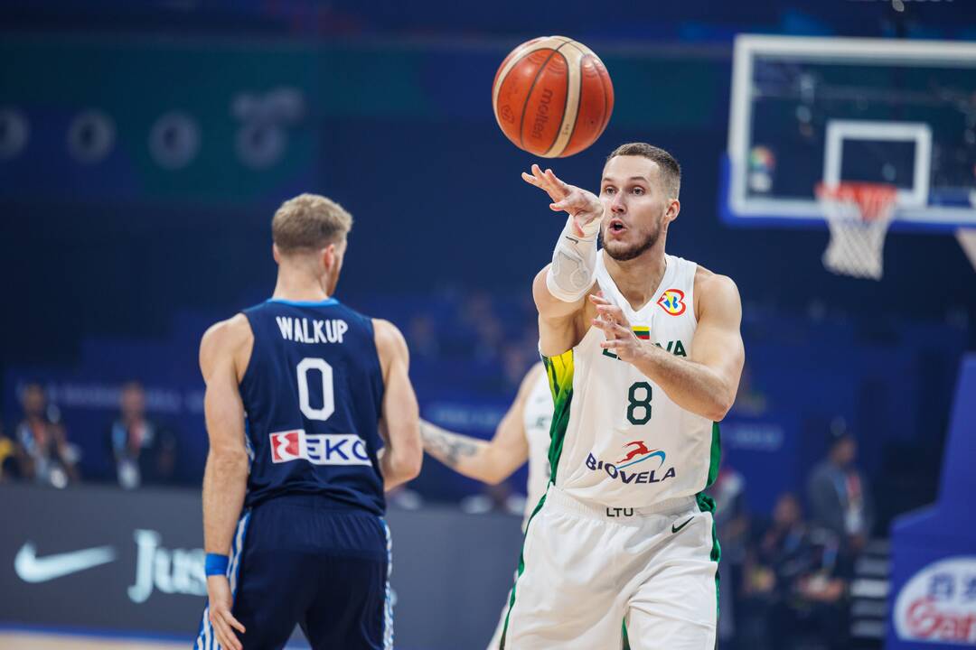 Pasaulio krepšinio čempionato Filipinuose grupės rungtynės: Lietuva – Graikija