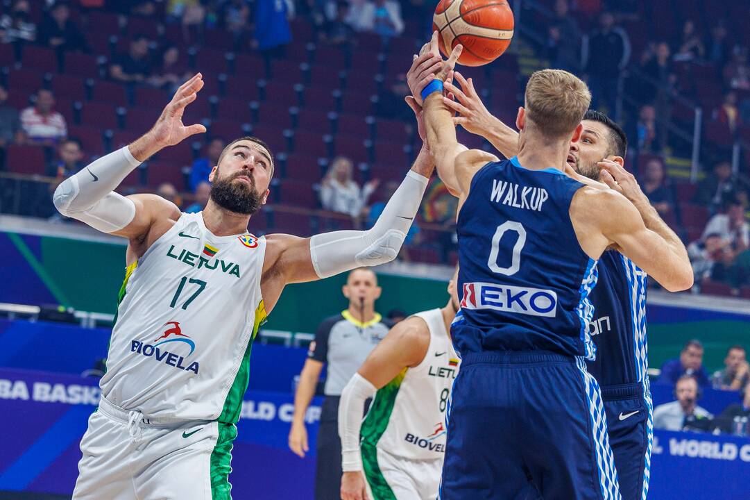 Pasaulio krepšinio čempionato Filipinuose grupės rungtynės: Lietuva – Graikija