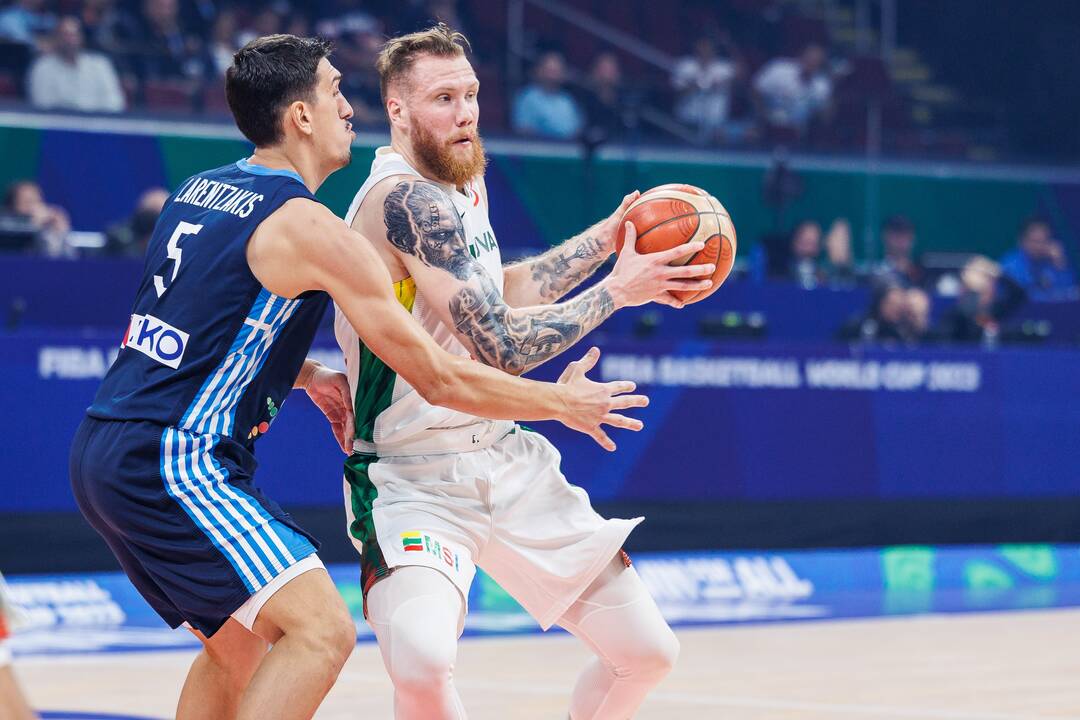 Pasaulio krepšinio čempionato Filipinuose grupės rungtynės: Lietuva – Graikija