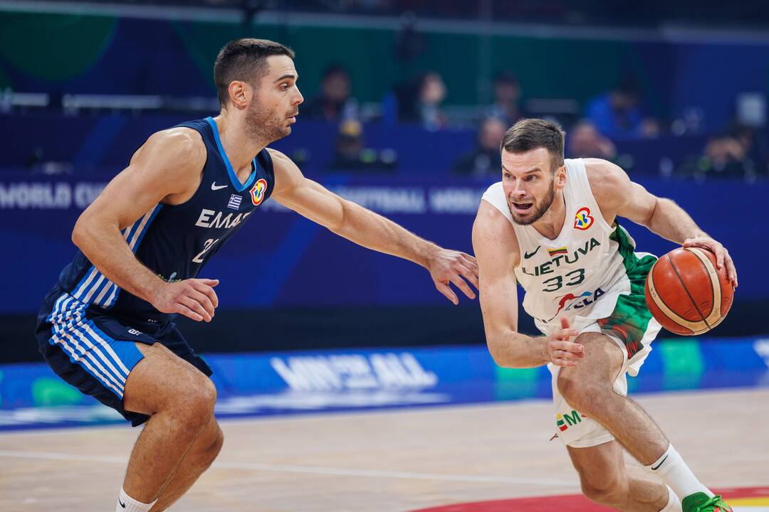 Pasaulio krepšinio čempionato Filipinuose grupės rungtynės: Lietuva – Graikija