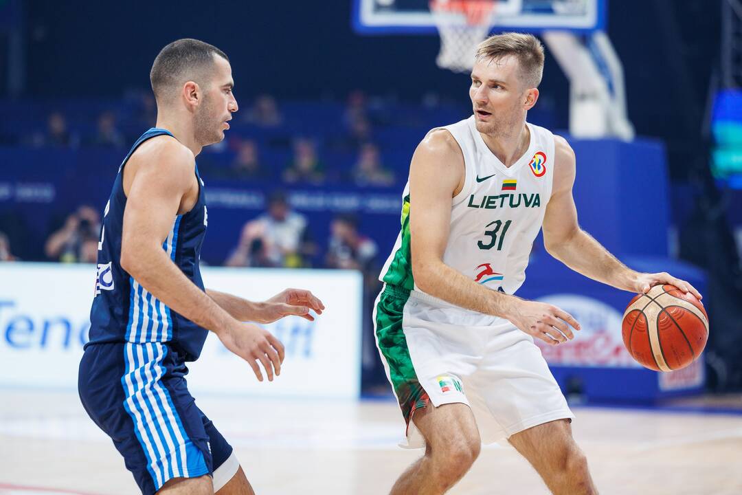 Pasaulio krepšinio čempionato Filipinuose grupės rungtynės: Lietuva – Graikija