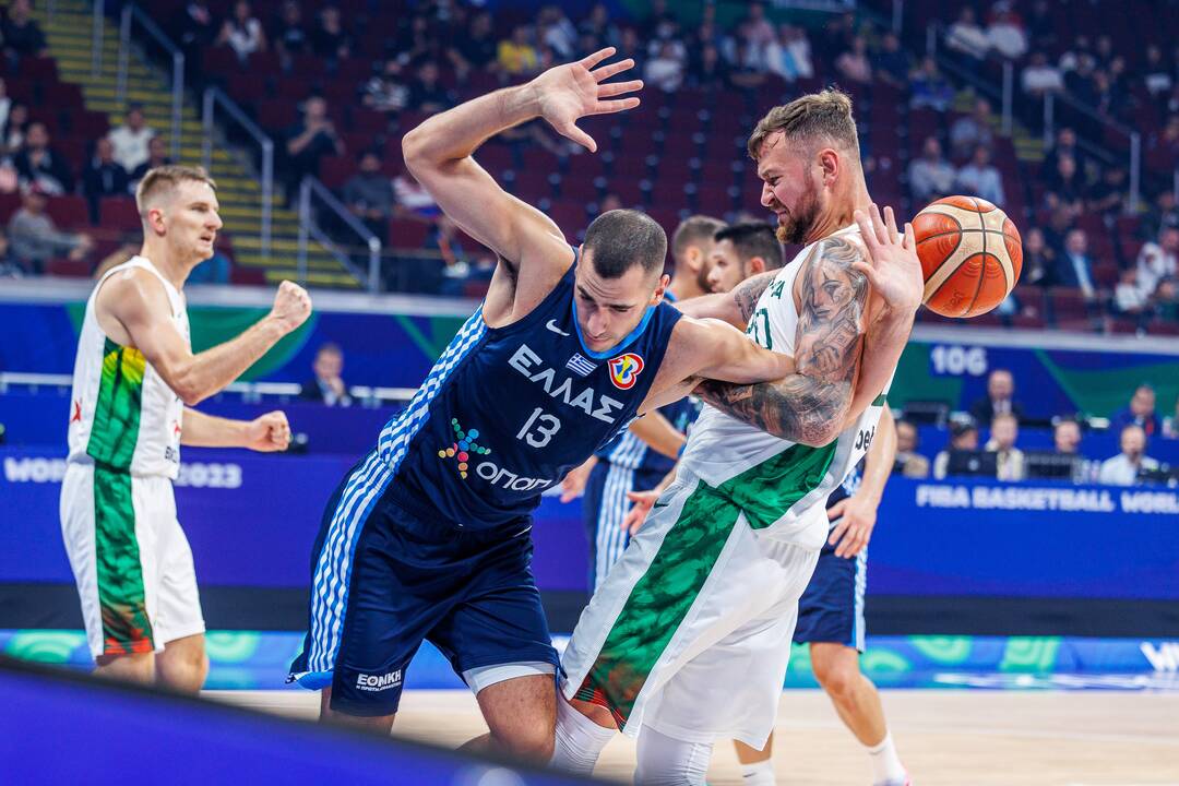 Pasaulio krepšinio čempionato Filipinuose grupės rungtynės: Lietuva – Graikija