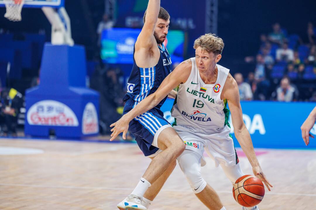 Pasaulio krepšinio čempionato Filipinuose grupės rungtynės: Lietuva – Graikija