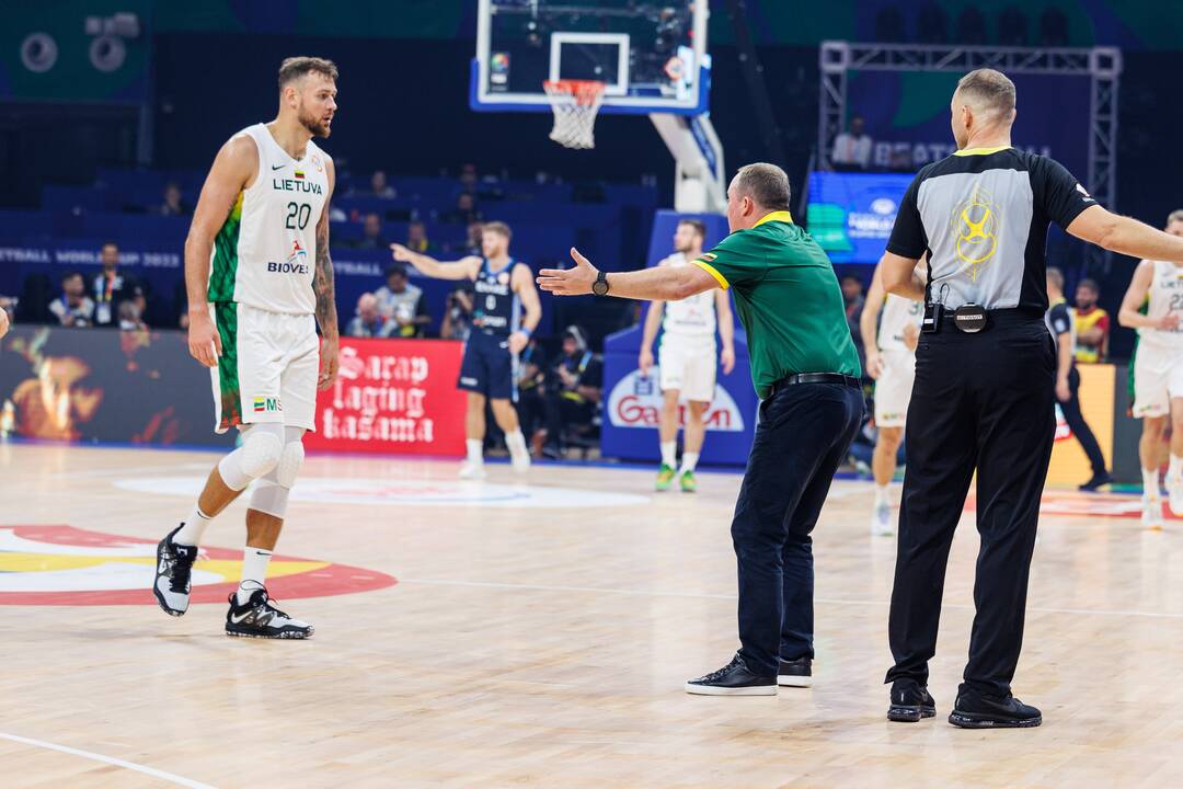 Pasaulio krepšinio čempionato Filipinuose grupės rungtynės: Lietuva – Graikija