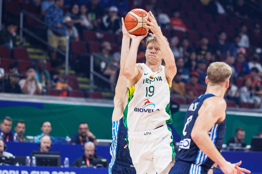 Pasaulio krepšinio čempionato Filipinuose grupės rungtynės: Lietuva – Graikija