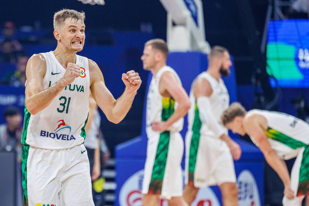 Pasaulio krepšinio čempionato Filipinuose grupės rungtynės: Lietuva – Graikija