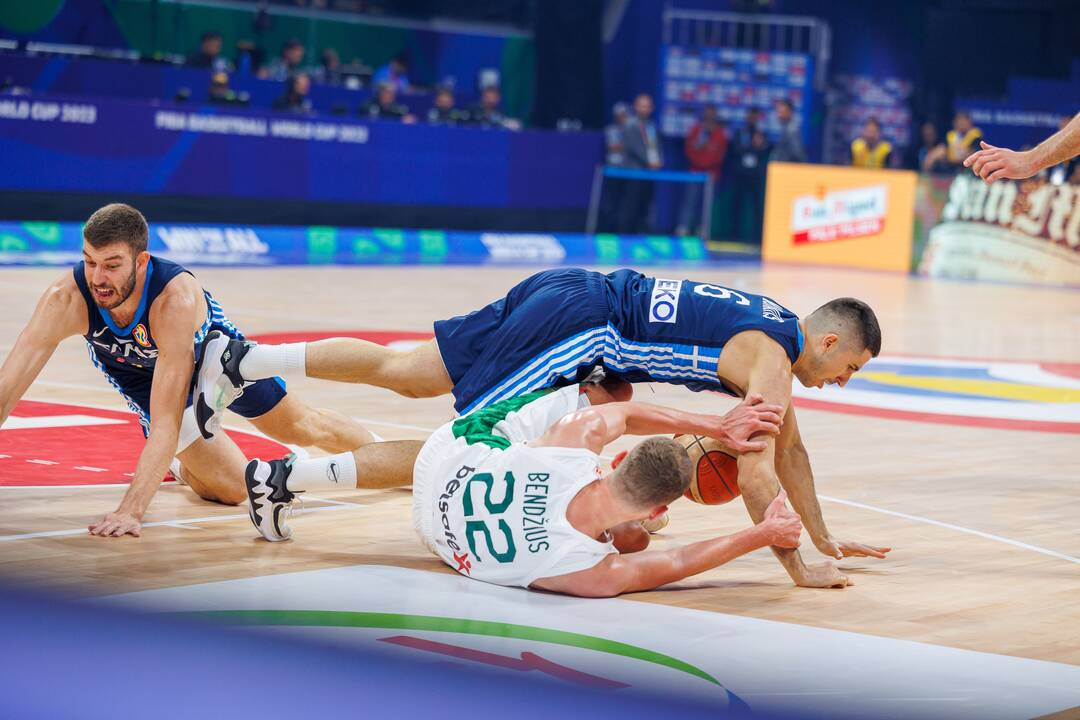 Pasaulio krepšinio čempionato Filipinuose grupės rungtynės: Lietuva – Graikija