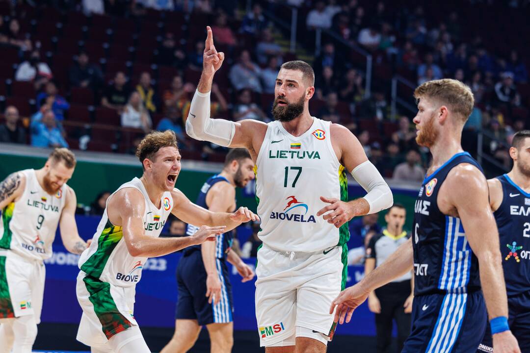 Pasaulio krepšinio čempionato Filipinuose grupės rungtynės: Lietuva – Graikija