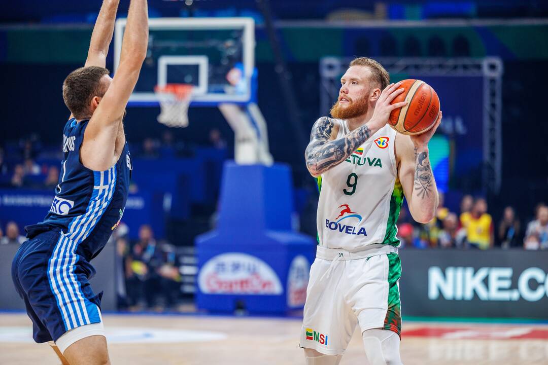 Pasaulio krepšinio čempionato Filipinuose grupės rungtynės: Lietuva – Graikija