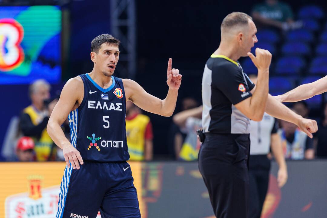 Pasaulio krepšinio čempionato Filipinuose grupės rungtynės: Lietuva – Graikija