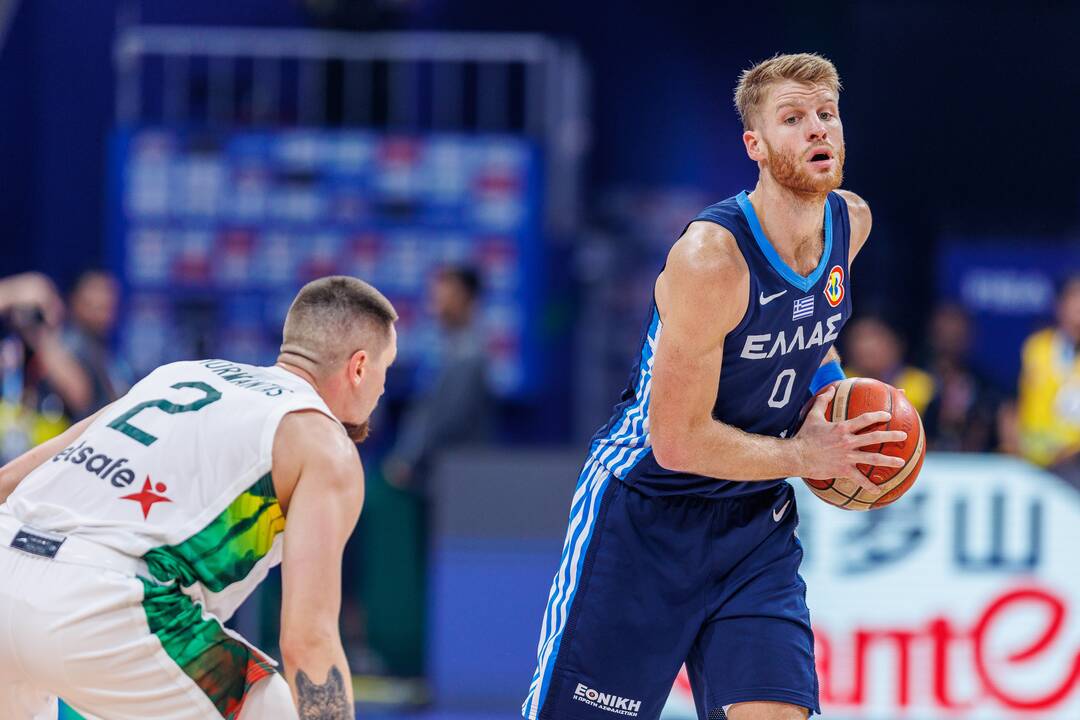 Pasaulio krepšinio čempionato Filipinuose grupės rungtynės: Lietuva – Graikija