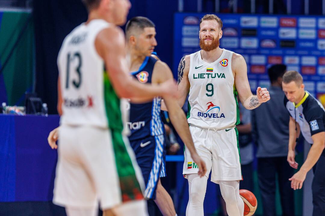 Pasaulio krepšinio čempionato Filipinuose grupės rungtynės: Lietuva – Graikija