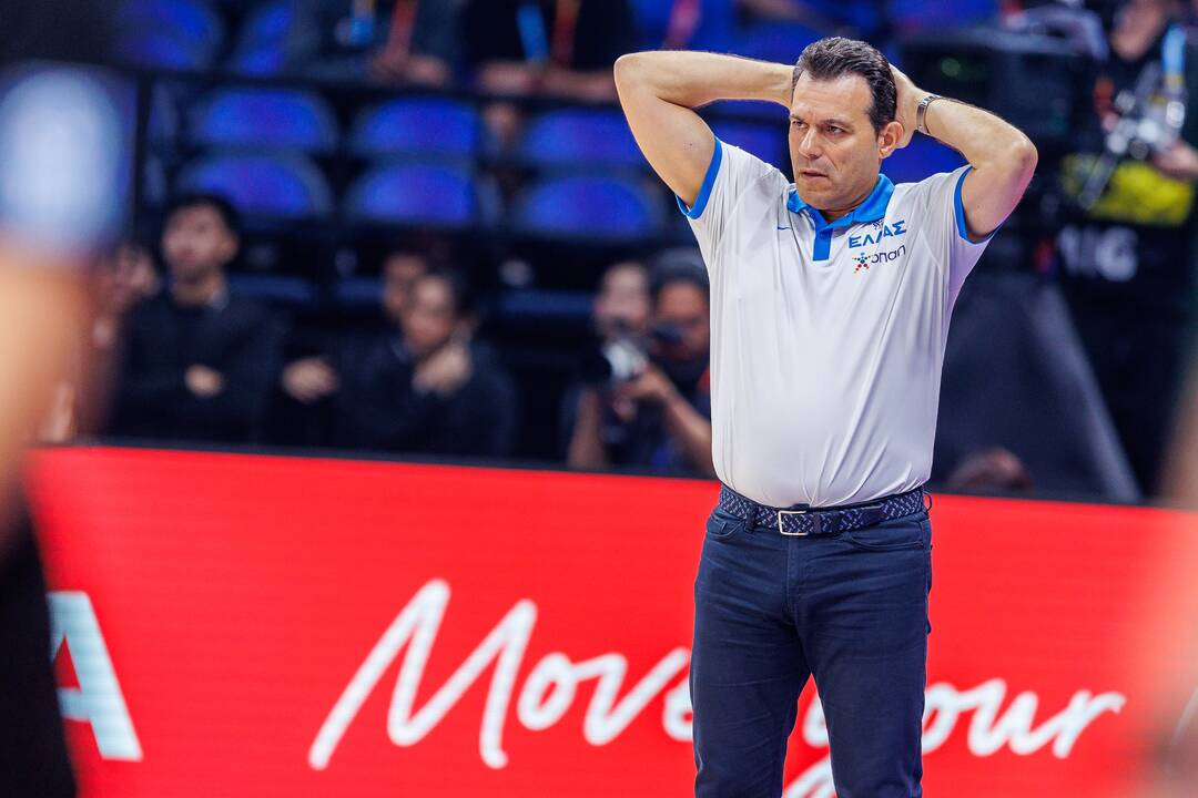 Pasaulio krepšinio čempionato Filipinuose grupės rungtynės: Lietuva – Graikija