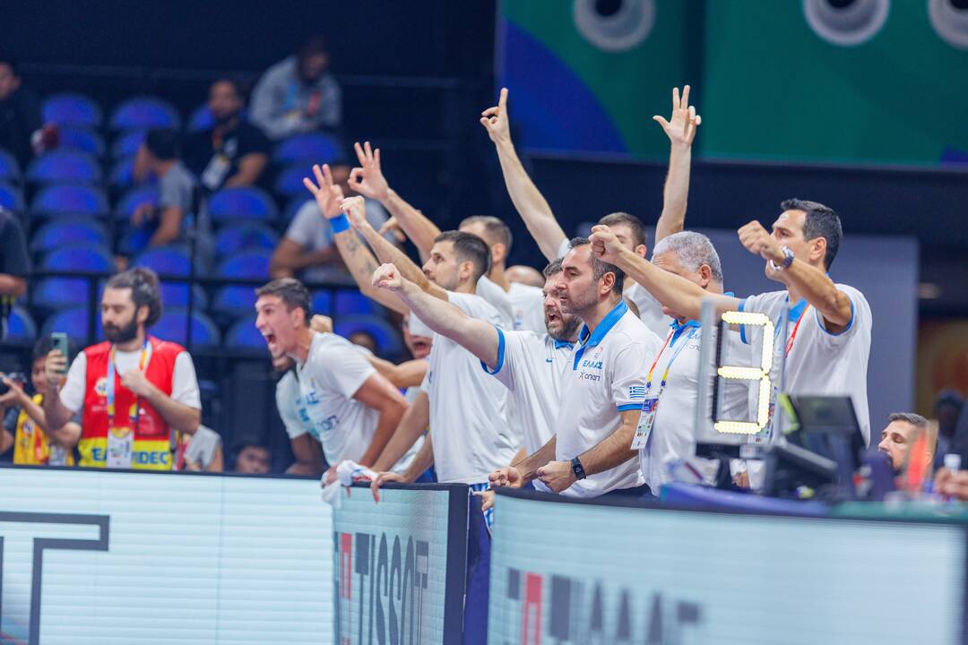 Pasaulio krepšinio čempionato Filipinuose grupės rungtynės: Lietuva – Graikija