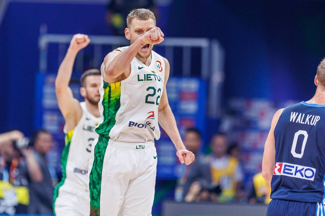 Pasaulio krepšinio čempionato Filipinuose grupės rungtynės: Lietuva – Graikija