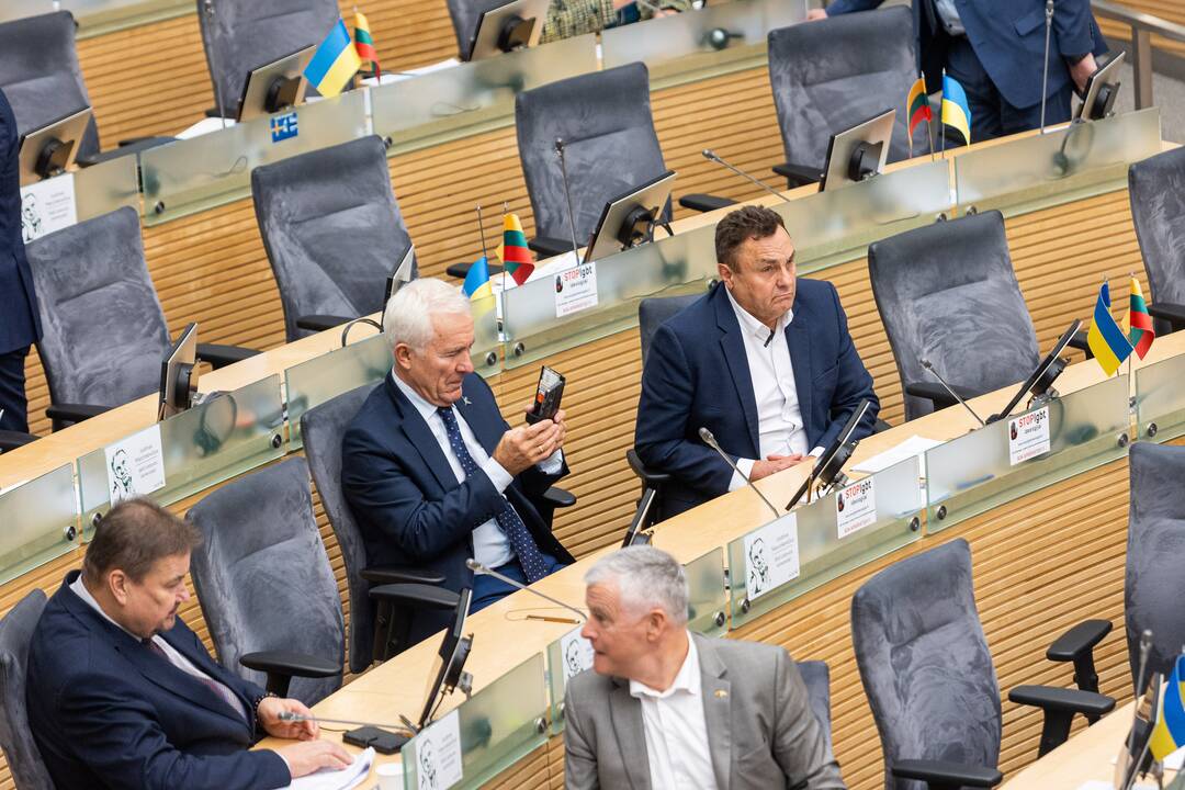 Generalinės prokurorės pranešimas dėl P. Gražulio neliečiamybės atėmimo