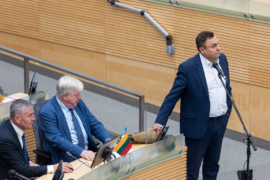 Generalinės prokurorės pranešimas dėl P. Gražulio neliečiamybės atėmimo