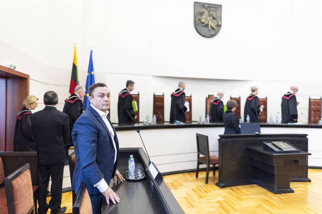 KT pradėjo P. Gražulio apkaltos bylą