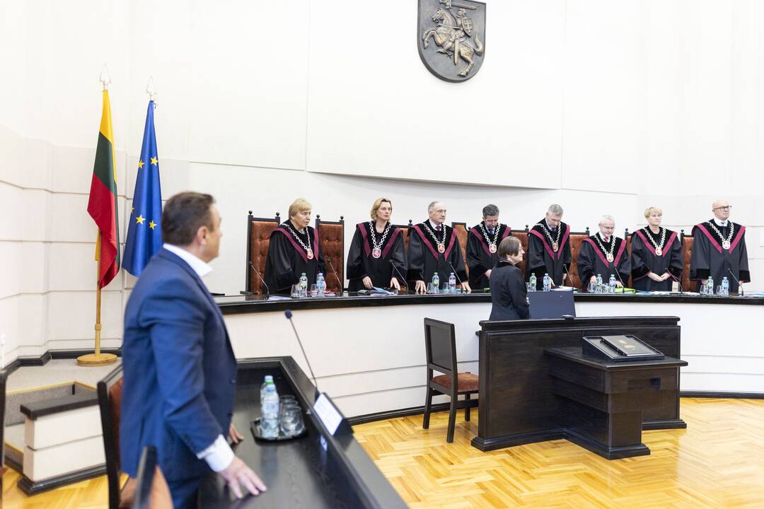 KT pradėjo P. Gražulio apkaltos bylą