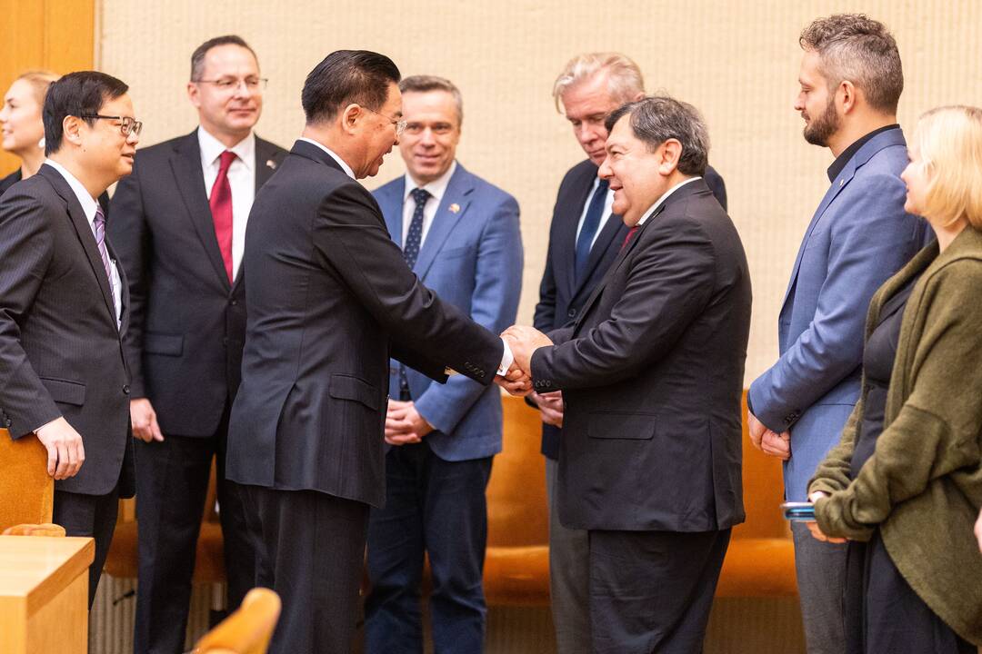 Seime – susitikimas su Taivano užsienio reikalų ministru