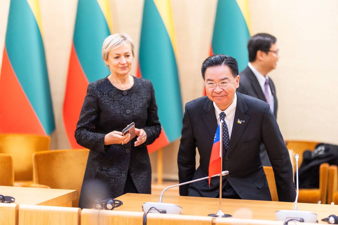 Seime – susitikimas su Taivano užsienio reikalų ministru