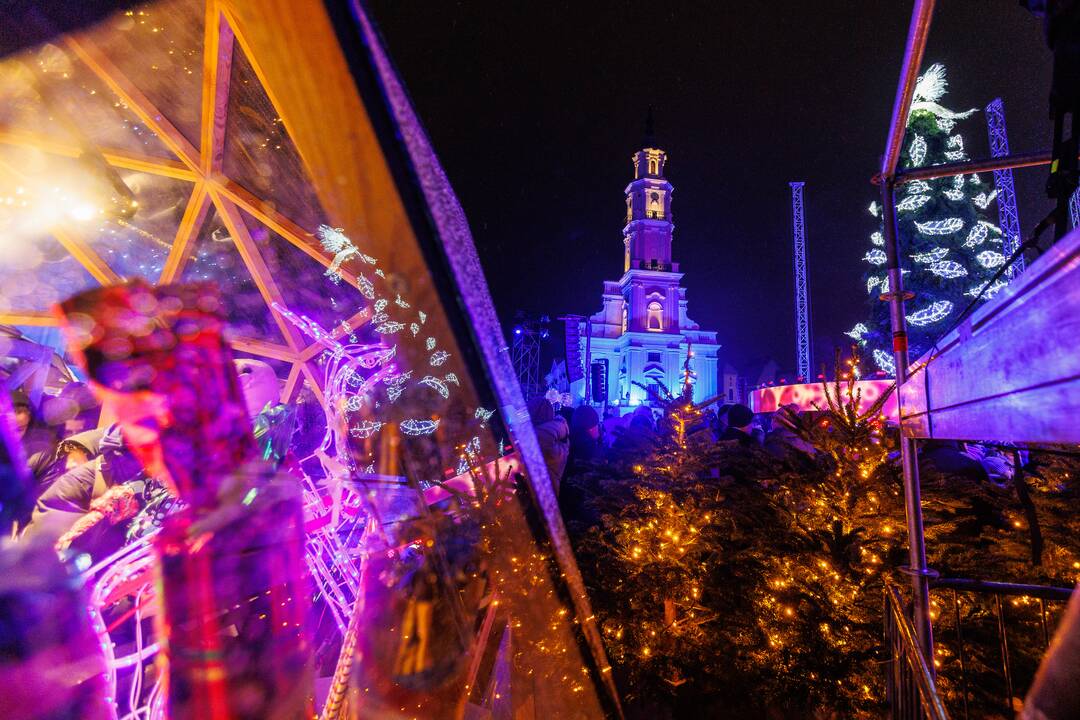 Kauno Kalėdų eglės įžiebimo šventė
