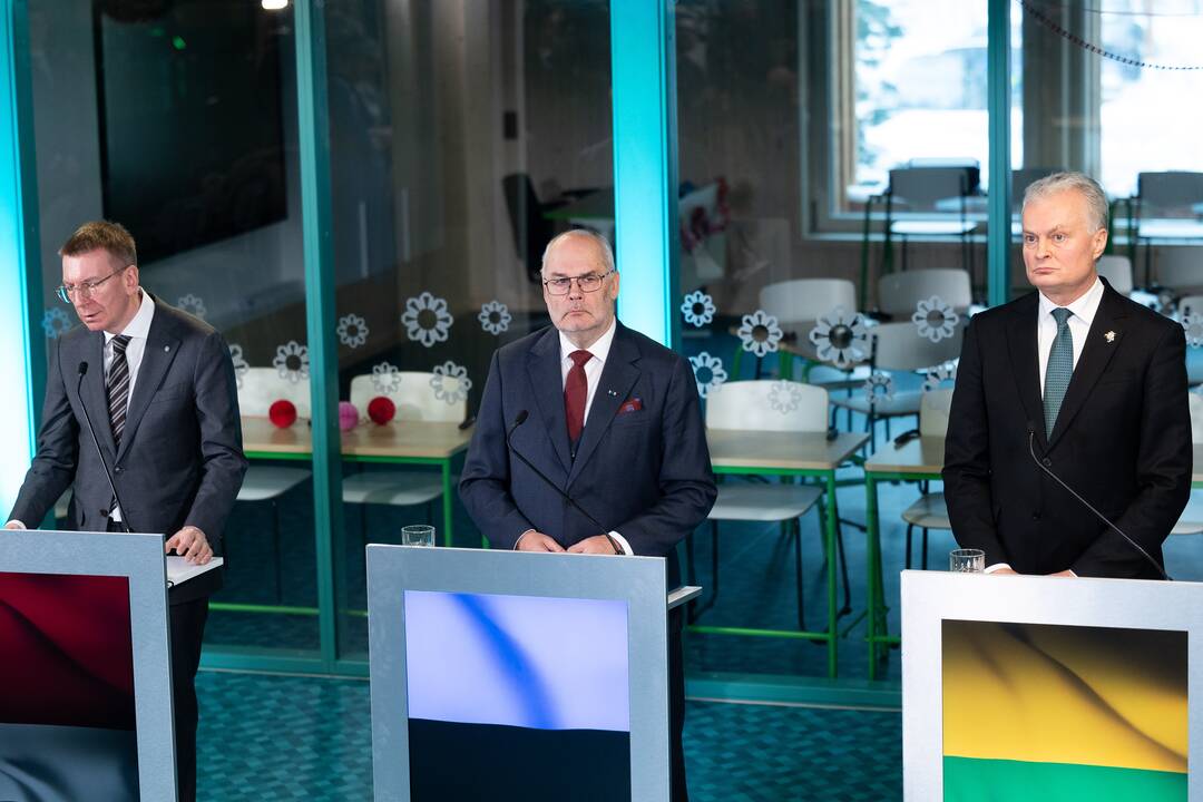 Baltijos šalių prezidentų susitikimas Taline