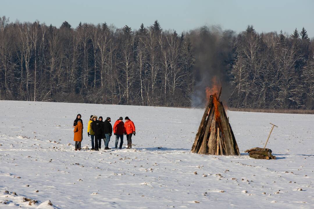 Ūkininkų protesto laužai