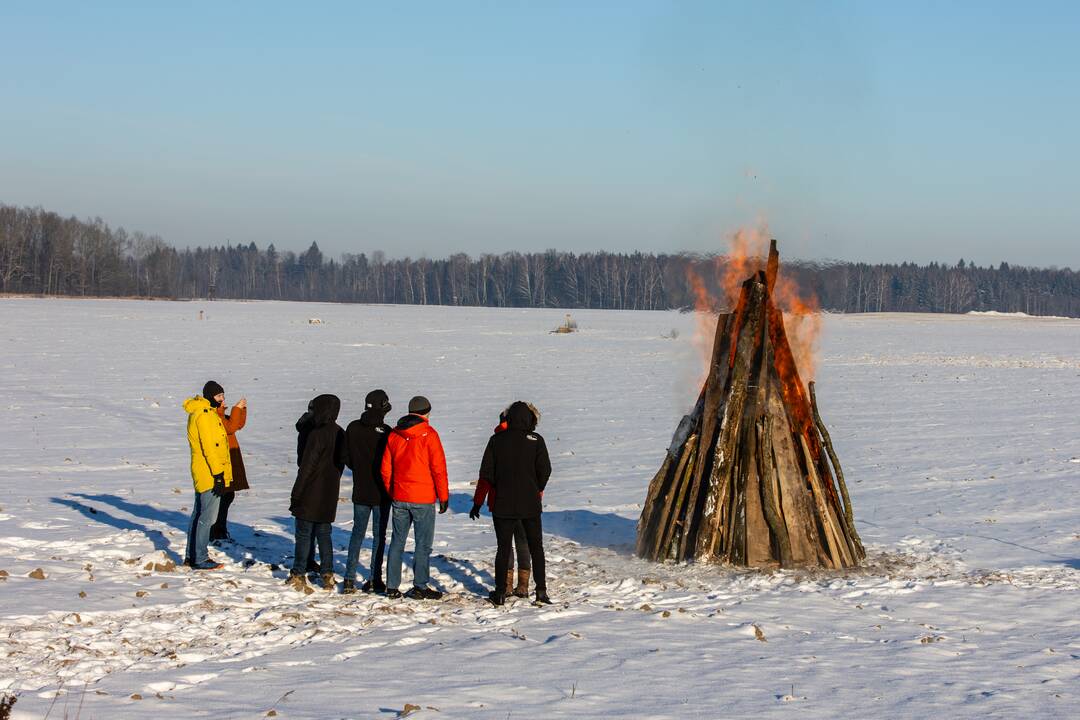Ūkininkų protesto laužai