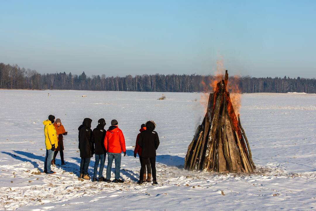 Ūkininkų protesto laužai