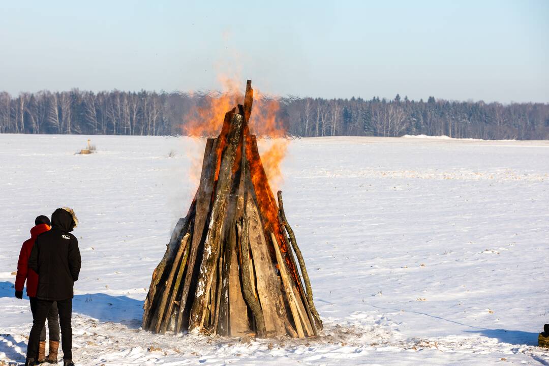 Ūkininkų protesto laužai