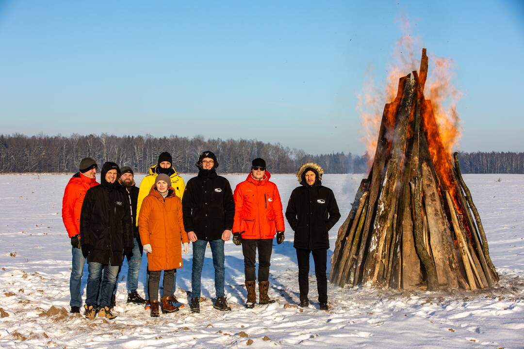 Ūkininkų protesto laužai