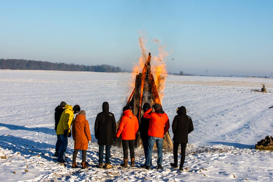 Ūkininkų protesto laužai