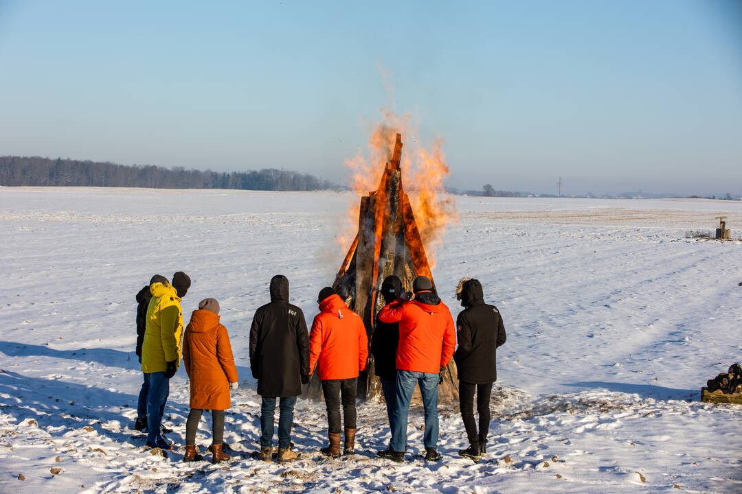 Ūkininkų protesto laužai