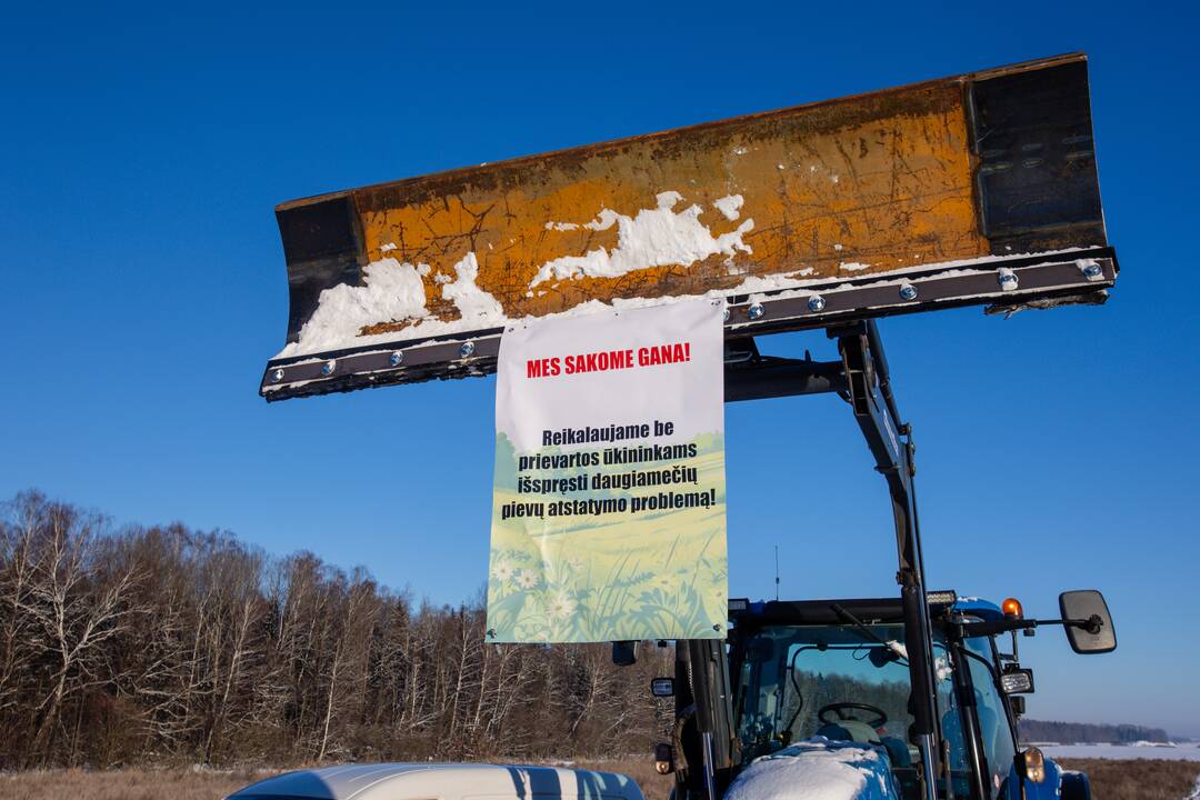 Ūkininkų protesto laužai