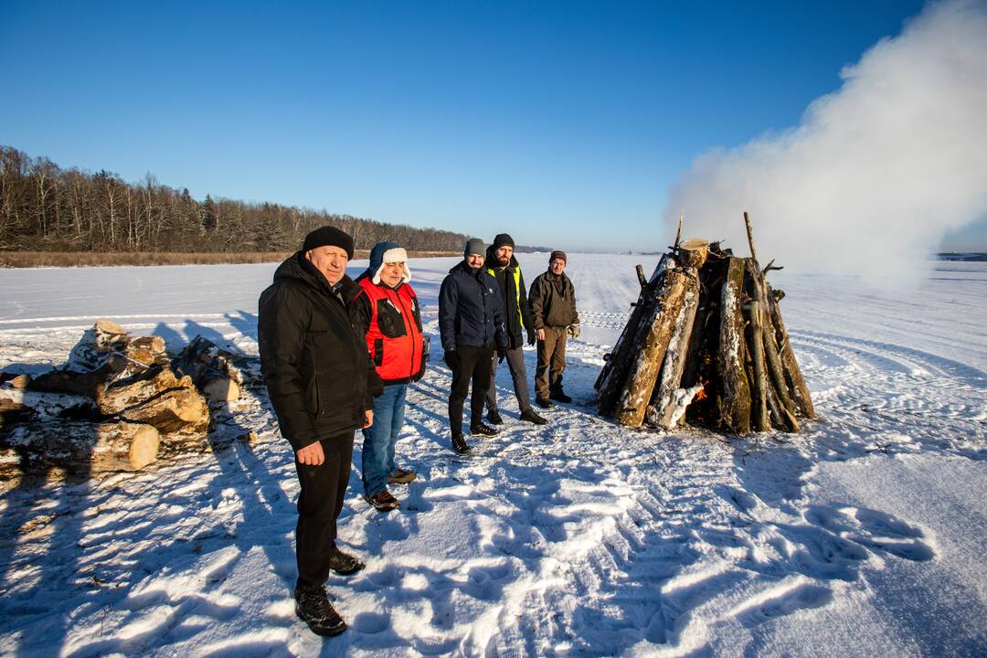 Ūkininkų protesto laužai