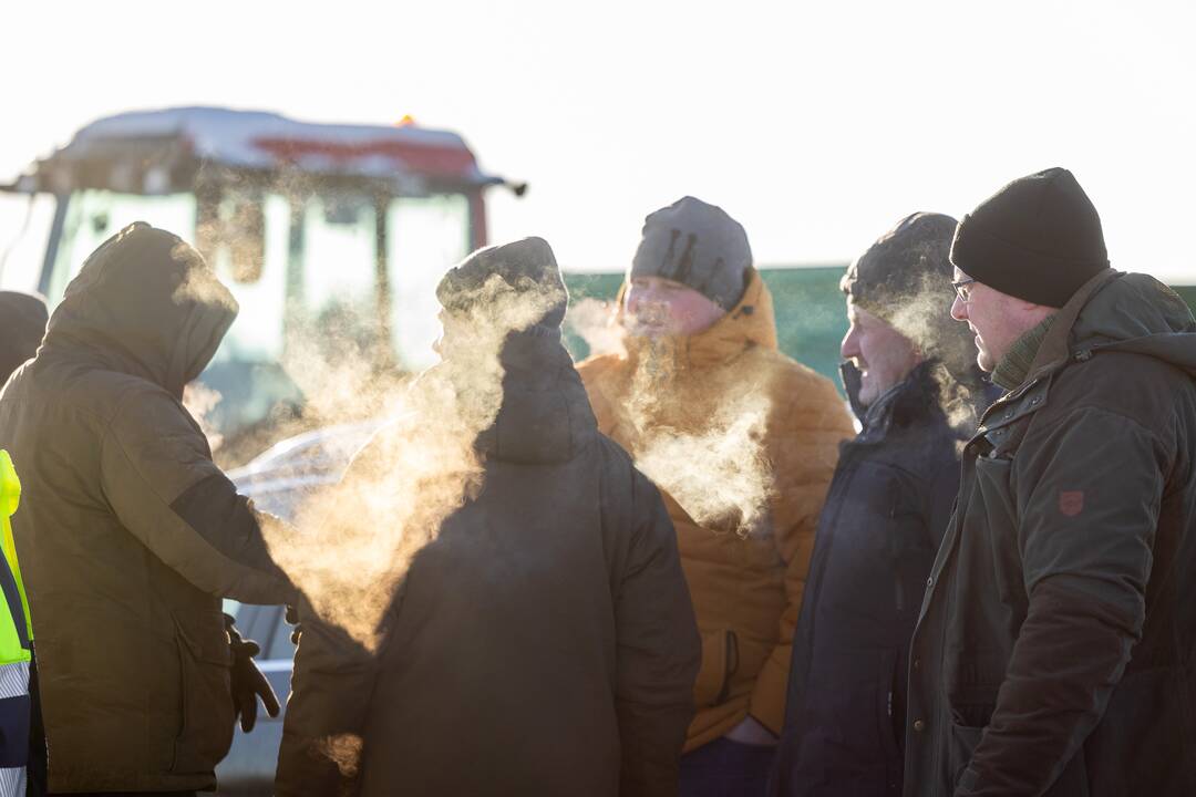 Ūkininkų protesto laužai
